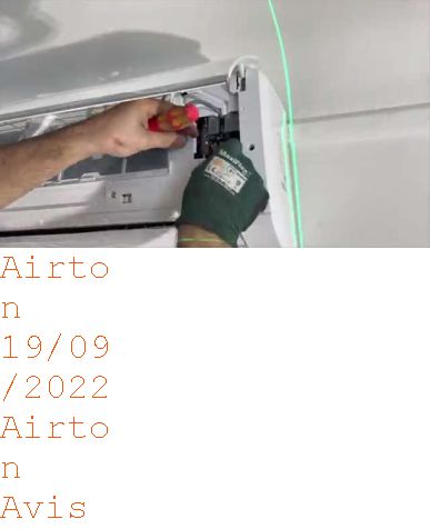 clim airton defaut f1